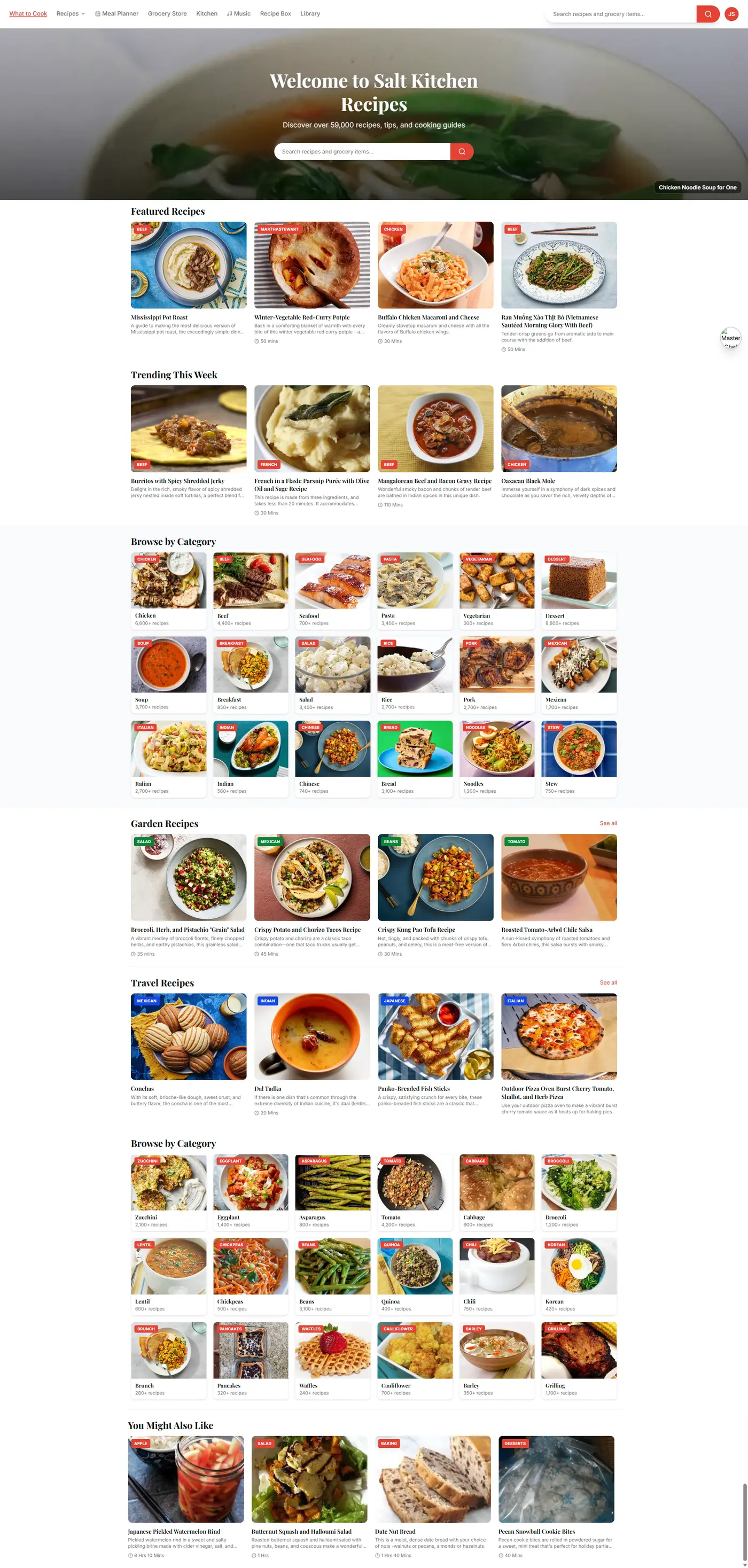 Salt Kitchen Recipes